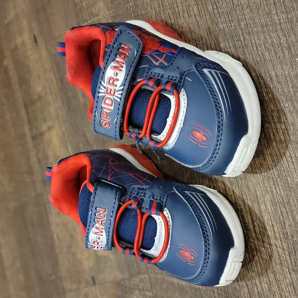 Spidar Man Boys Shoes